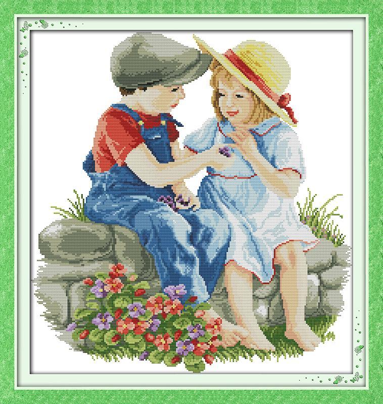 Kids Cross Stitch Kits R496