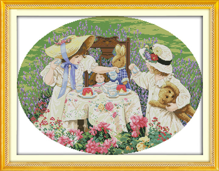 Girl Cross Stitch Kits R565