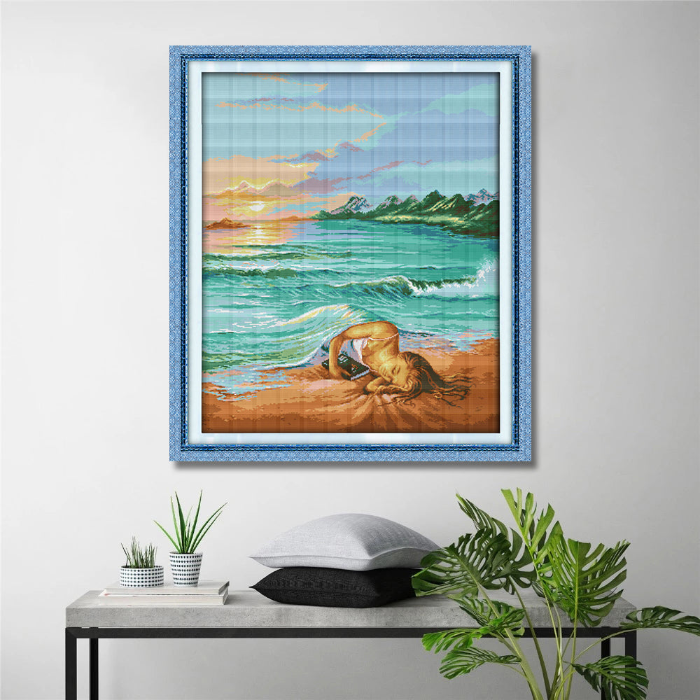 Mermaid Cross Stitch Kits R689