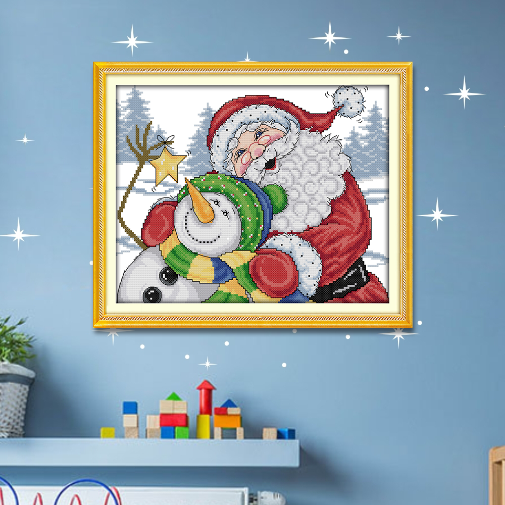 Santa Cross Stitch Kits R890