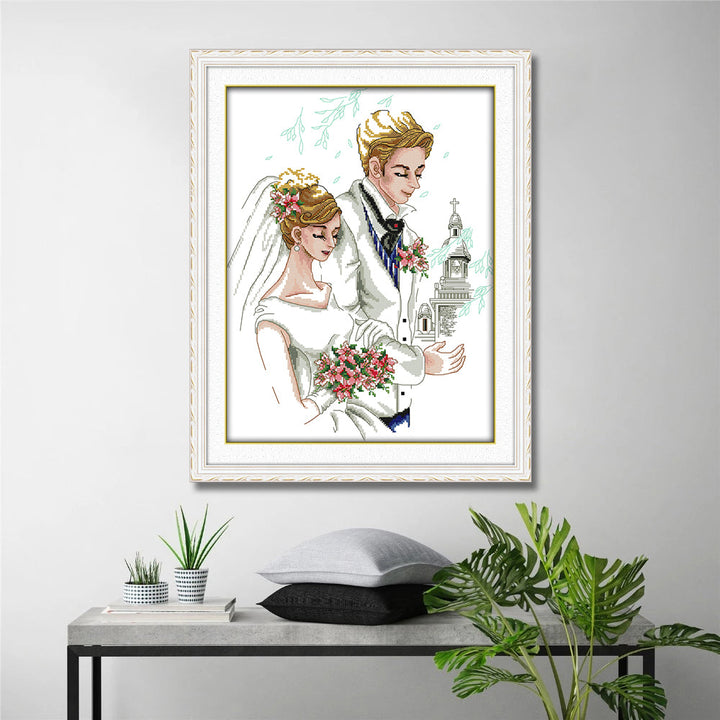 Wedding Cross Stitch Kits R895