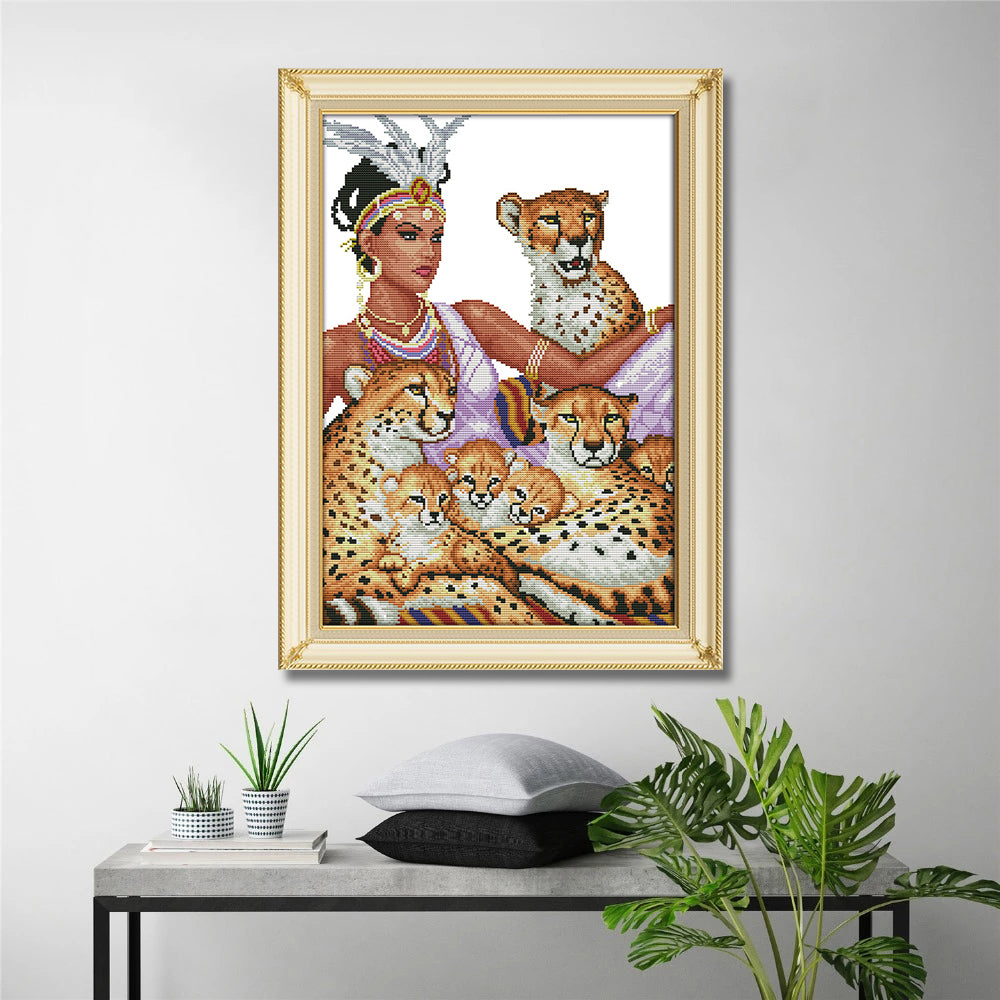 Africa Cross Stitch Kits R968