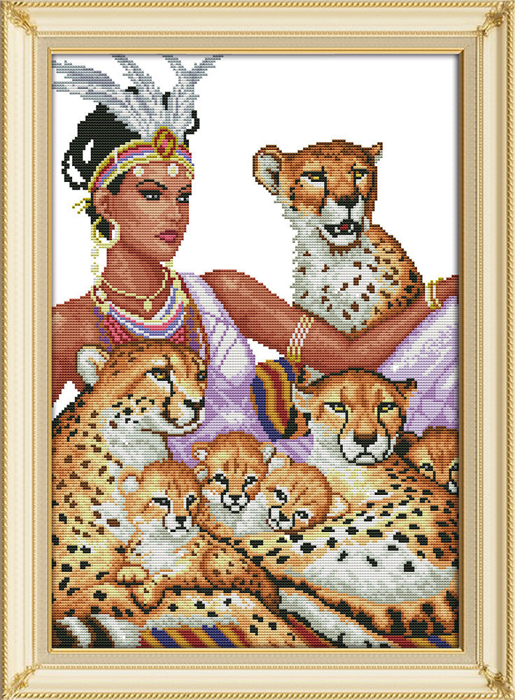 Africa Cross Stitch Kits R968