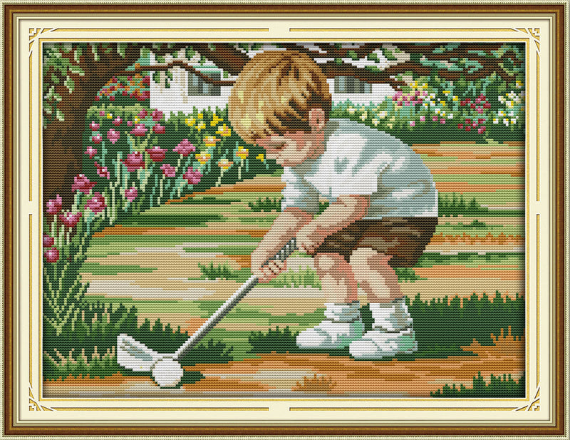 Boy Cross Stitch Kits RA028