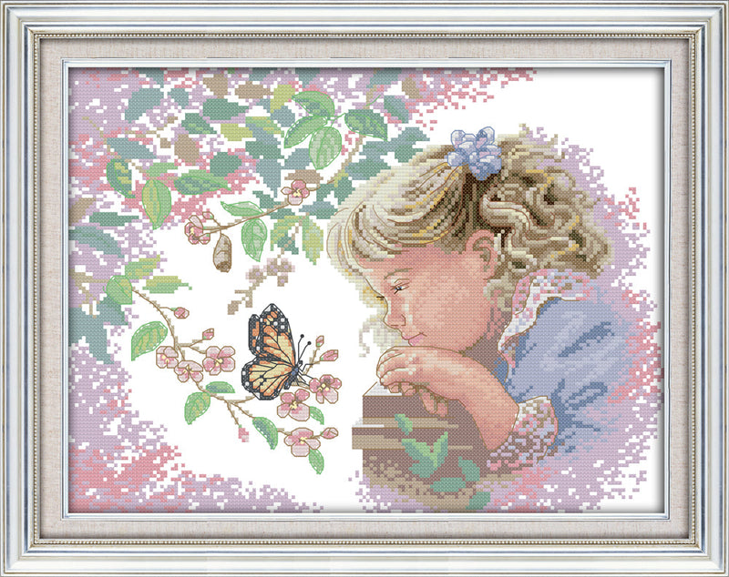 Girl Cross Stitch Kits RA037