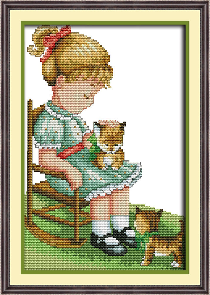 Girl Cross Stitch Kits RA046