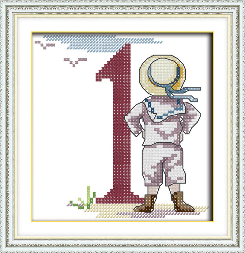 Boy Cross Stitch Kits RA067