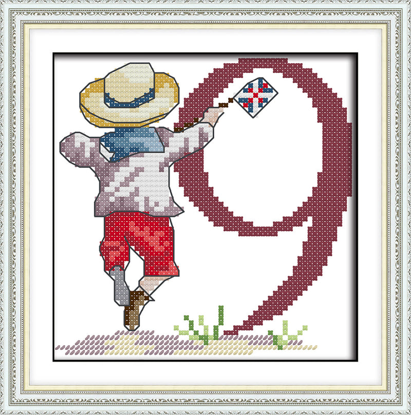 Boy Cross Stitch Kits RA075