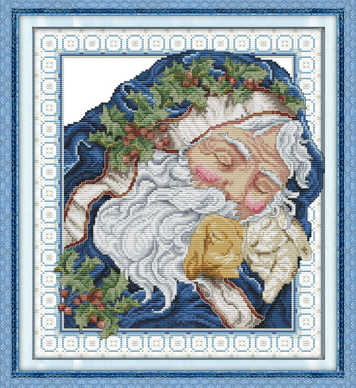 Santa Cross Stitch Kits RA097