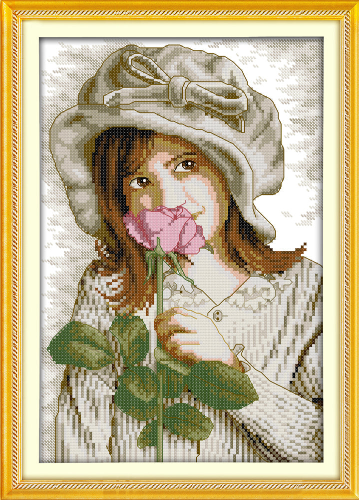 Girl Cross Stitch Kits RA100