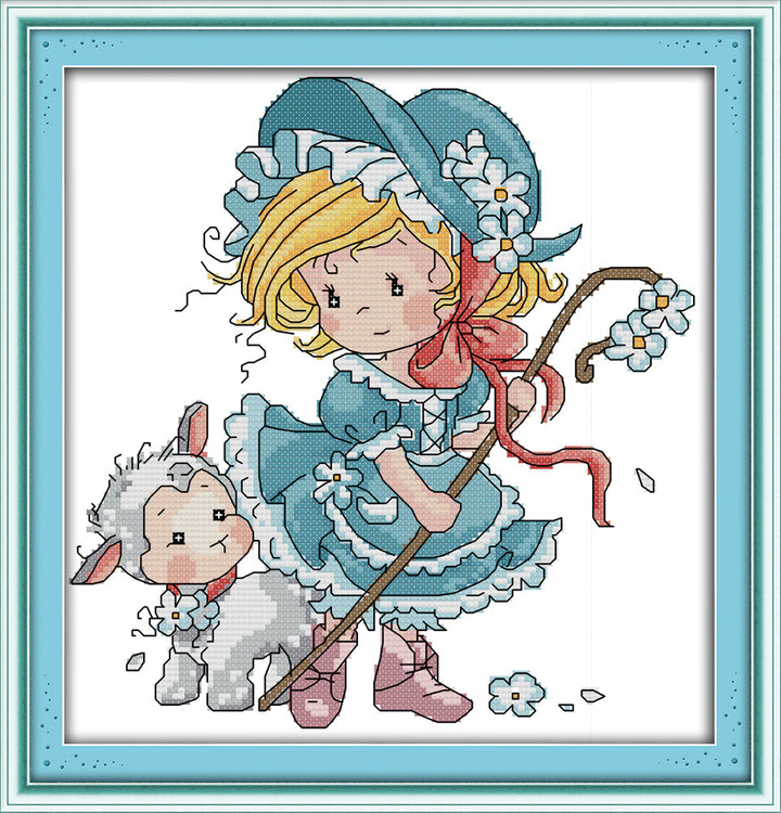 Girl Cross Stitch Kits RA132