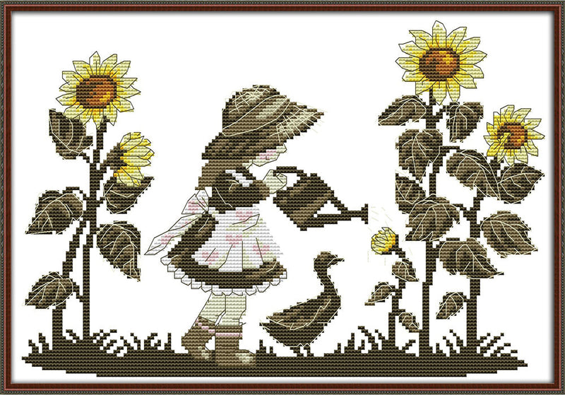 Girl Cross Stitch Kits RA153