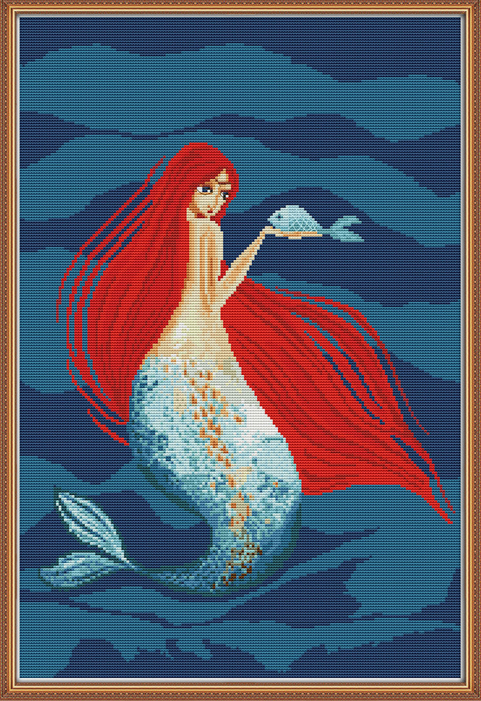 Mermaid Cross Stitch Kits RA157