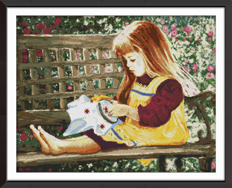 Girl Cross Stitch Kits RA187