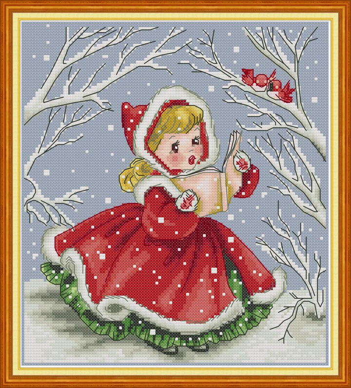 Girl Cross Stitch Kits RA268