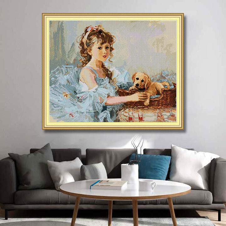 Girl Cross Stitch Kits RA311