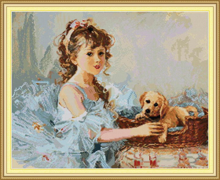 Girl Cross Stitch Kits RA311