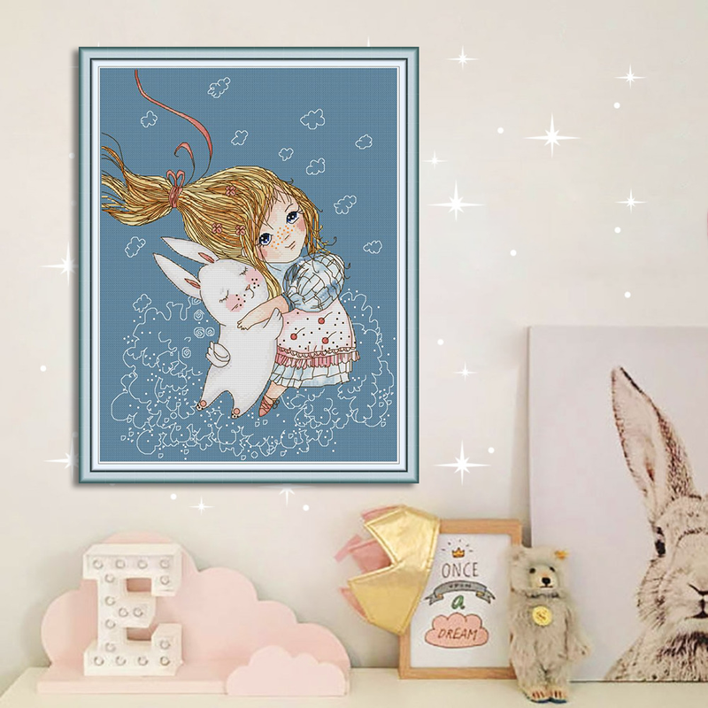 Girl Cross Stitch Kits RA317