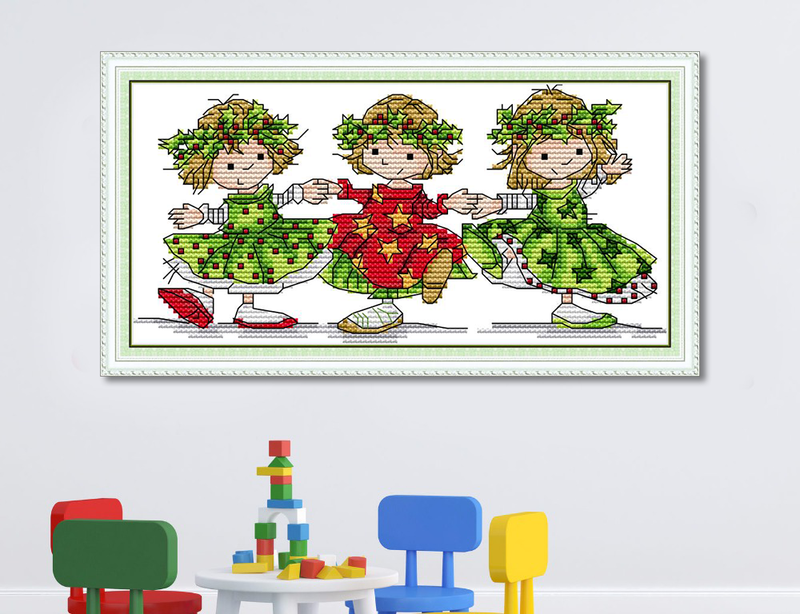 Dance Cross Stitch Kits RA327