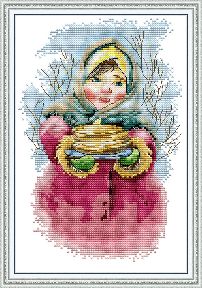 Girl Cross Stitch Kits RA339