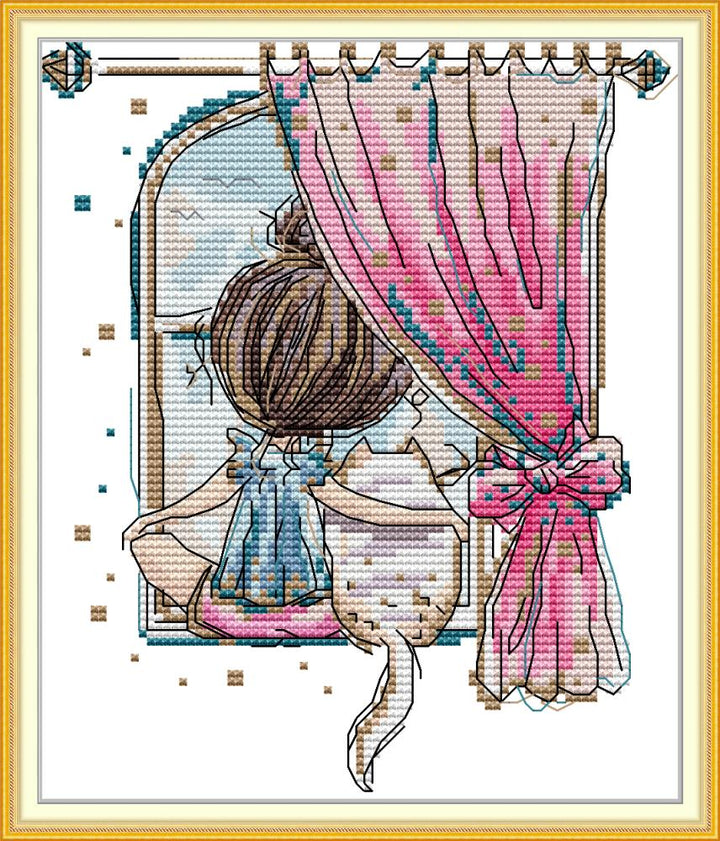 Girl Cross Stitch Kits RA353