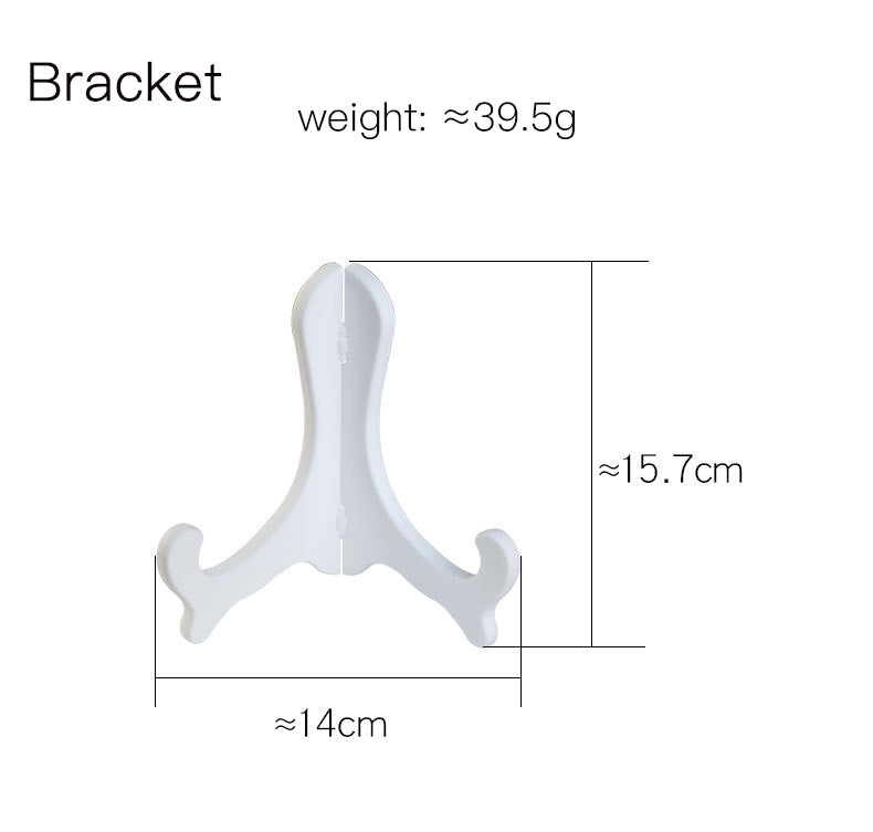 White Plastic Embroidery Bracket TOOL02