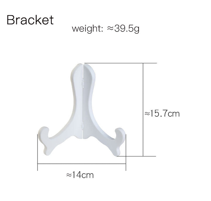 White Plastic Embroidery Bracket TOOL02