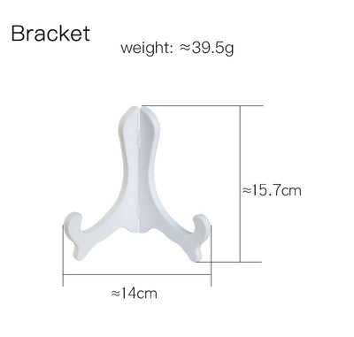 White Plastic Embroidery Bracket TOOL02