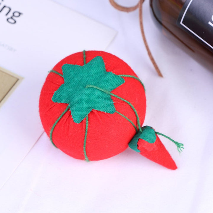 Cute Tomato Needle Cushion Sewing DIY Cross Stitch Embroidery Pins Holder TOOL30