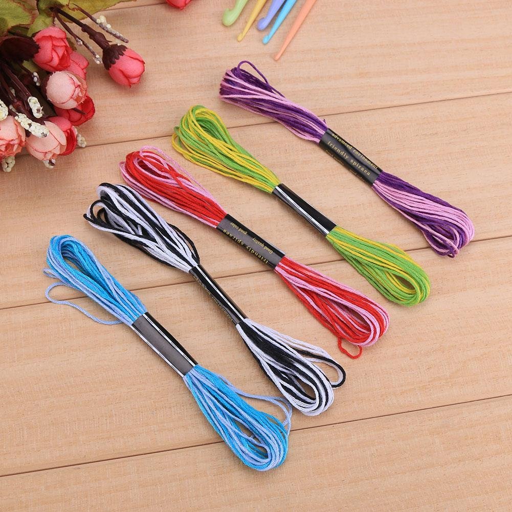 12pcs Durable Polyester Dyeing Lines - Cross Stitch Accessories TOOL39