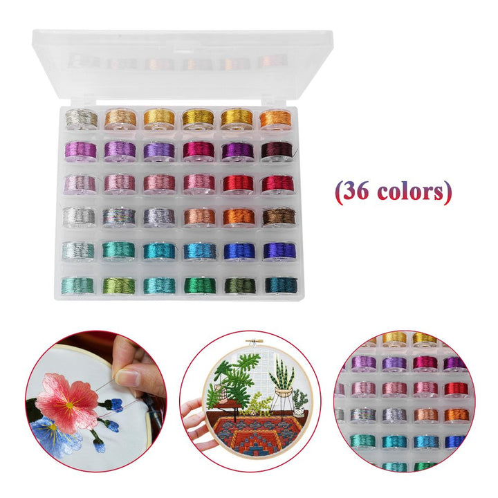 Embroidery Sewing Thread Polyester Sewing Machine Yarn Line Box TOOL42