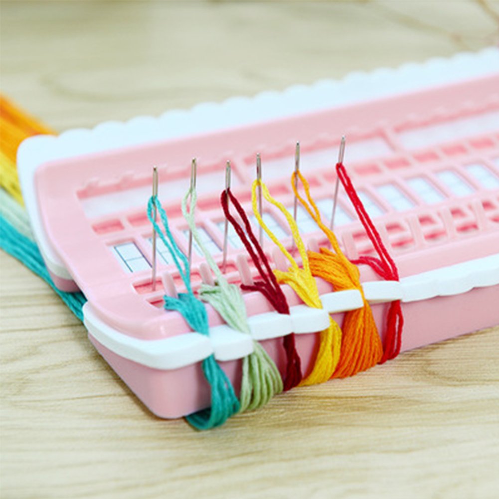 30-hole Sewing Tool Kit Cross Stitch Row Line Floss Thread Holder TOOL45