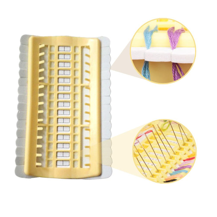 30-hole Sewing Tool Kit Cross Stitch Row Line Floss Thread Holder TOOL45