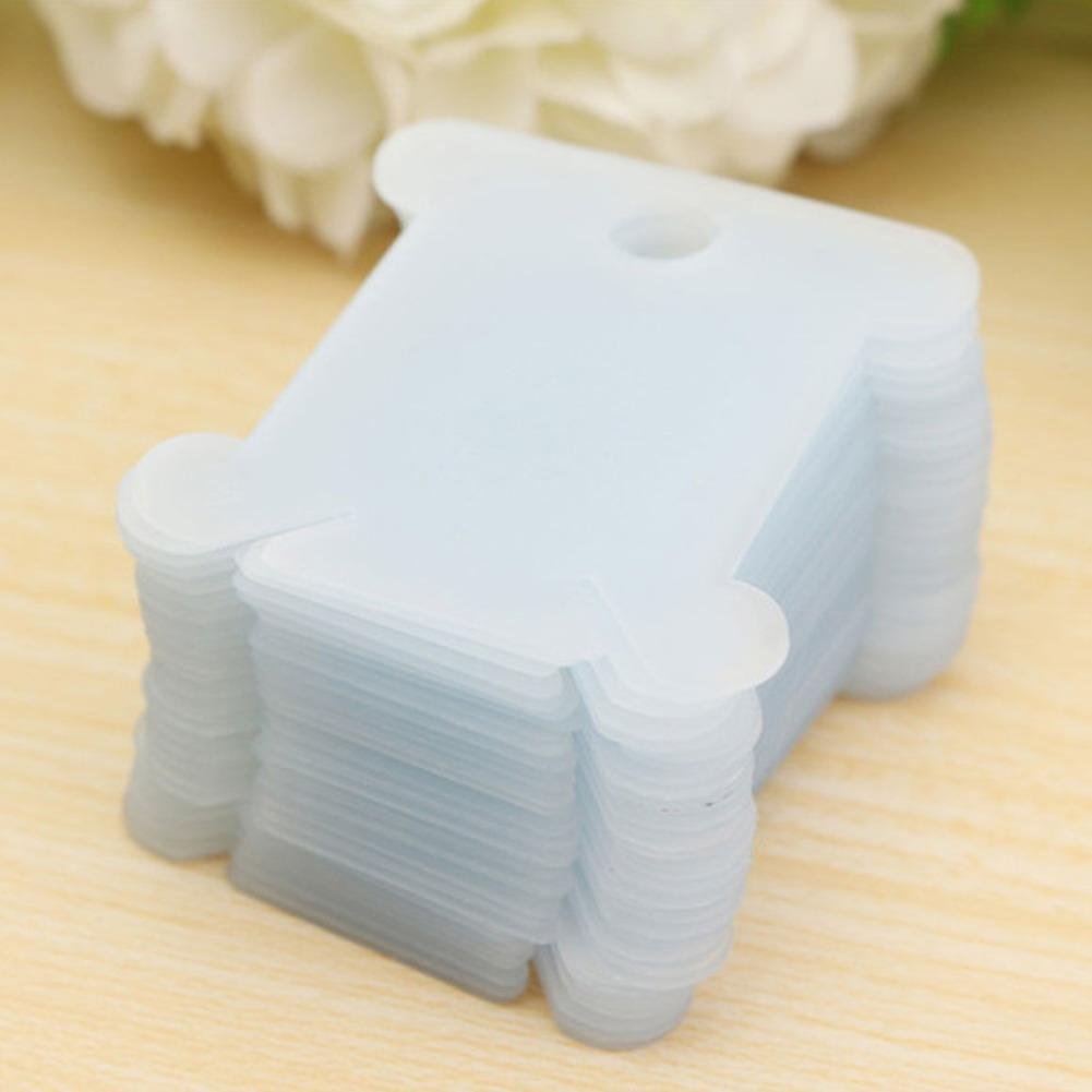 100pcs Plastic Floss&Craft Bobbins - Cross Stitch Accessories (Random Pattern) TOOL8