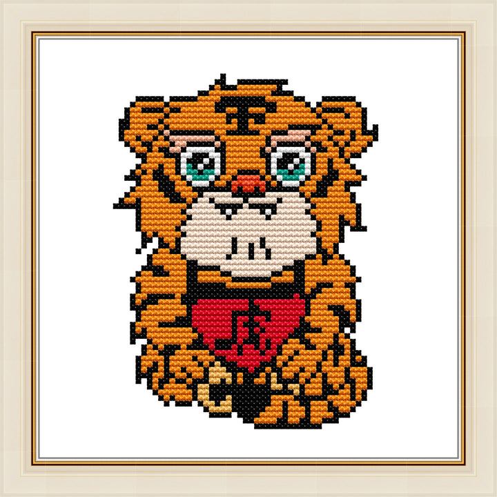 Tiger Cross Stitch Kits DK295 20295