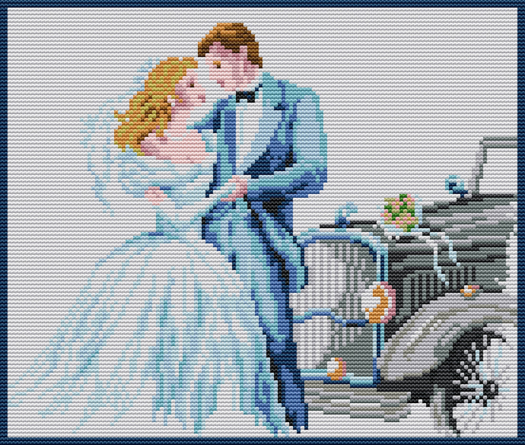 Wedding Cross Stitch Kits RA456 34456